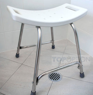 Adjustable Bath and Shower Safety Seat Stool for Elderly and Disabled