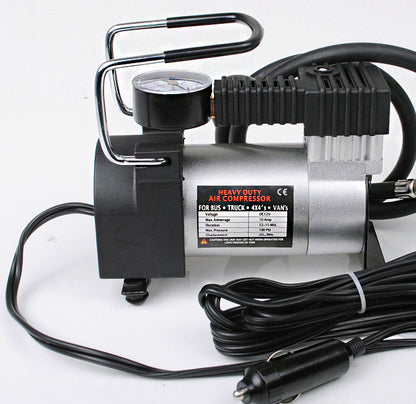 High-Performance 12V Portable Car Air Compressor for Fast Tire Inflation