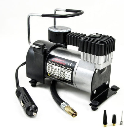 High-Performance 12V Portable Car Air Compressor for Fast Tire Inflation