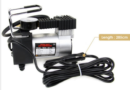 High-Performance 12V Portable Car Air Compressor for Fast Tire Inflation