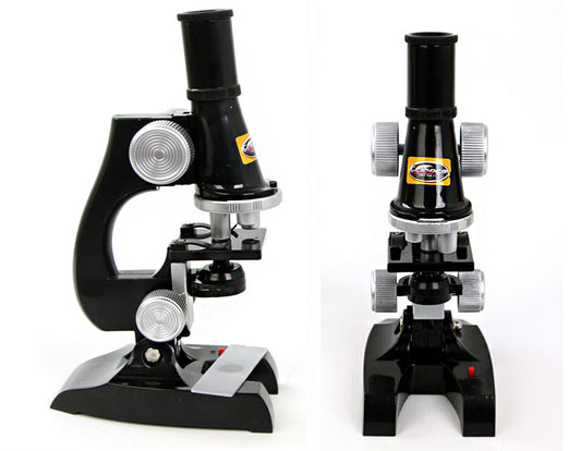 Kids Microscope Toy Kit for Science Exploration and Learning