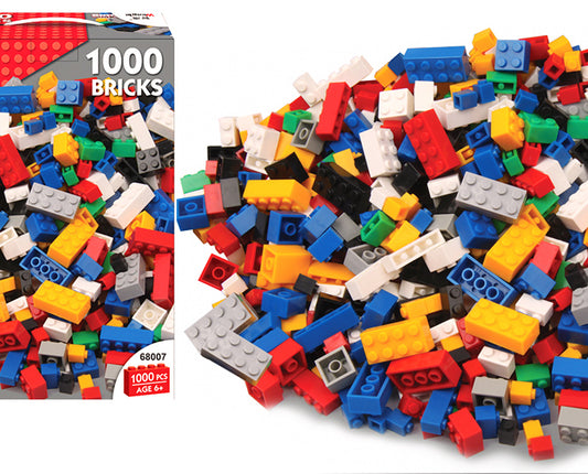 1000 PCS Compatible Building Blocks Creative Fun Set for Kids