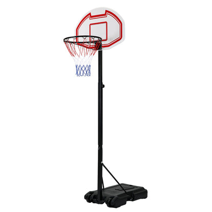 Height Adjustable Heavy Duty Steel Portable Basketball Hoop System for All Ages