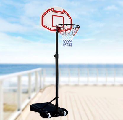 Height Adjustable Heavy Duty Steel Portable Basketball Hoop System for All Ages