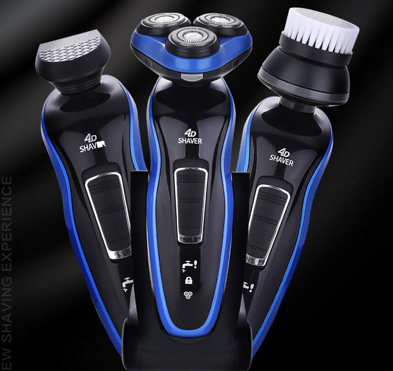 5 in 1 Kit 4D Rotating Rechargeable Electric Shaver Trimmer Set for Men