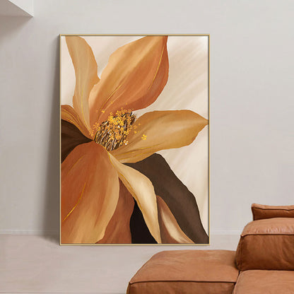 60cm x 80cm Elegant Floral Painting Framed Canvas Wall Art