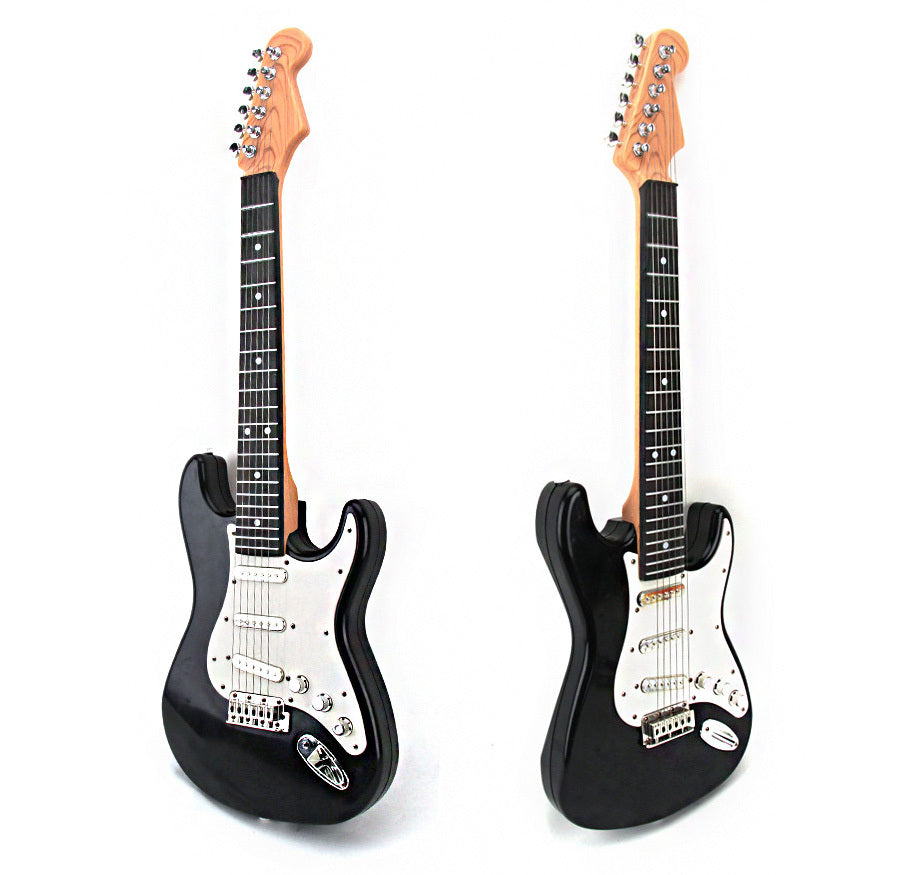 Kids Electric Guitar Toy Best Musical Instrument for Beginners Black