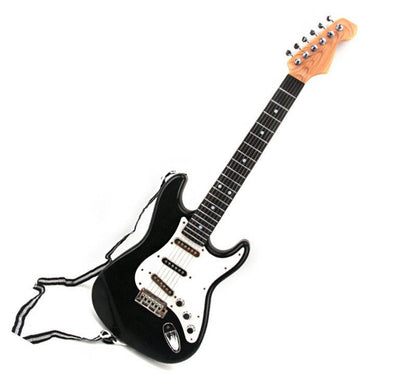 Kids Electric Guitar Toy Best Musical Instrument for Beginners Black