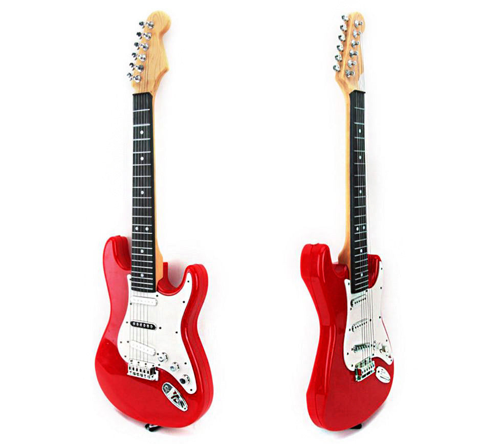 Kids Electric Guitar Toy Best Musical Instrument for Children Red