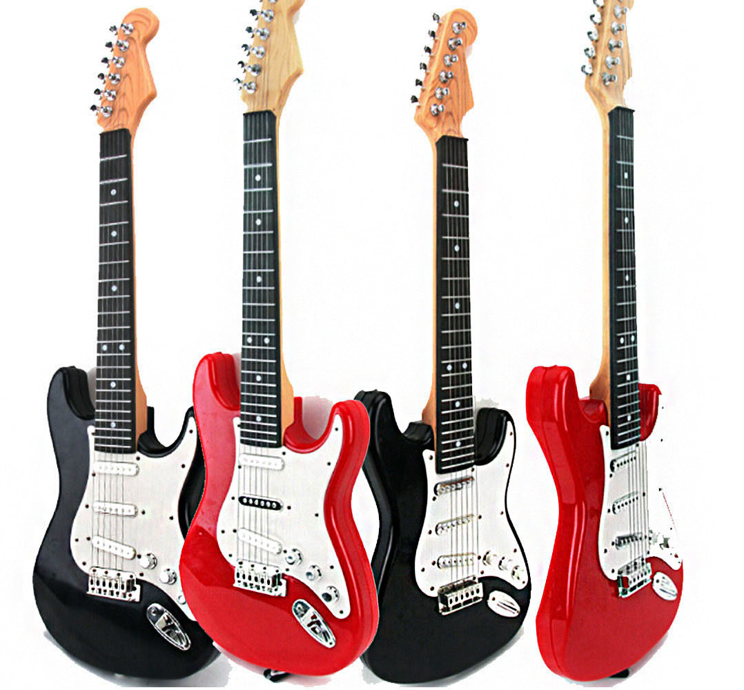 Kids Electric Guitar Toy Best Musical Instrument for Children Red