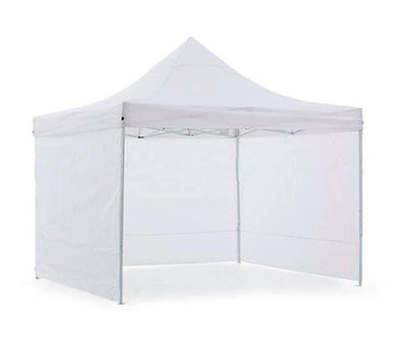 3m x 3m Gazebo Side Walls for Outdoor Events White
