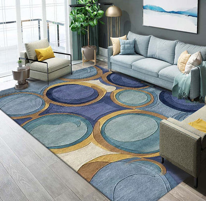 230 x 160 Large Area Rug Easy-Clean Comfort Carpet Mat for Living Room Bedroom