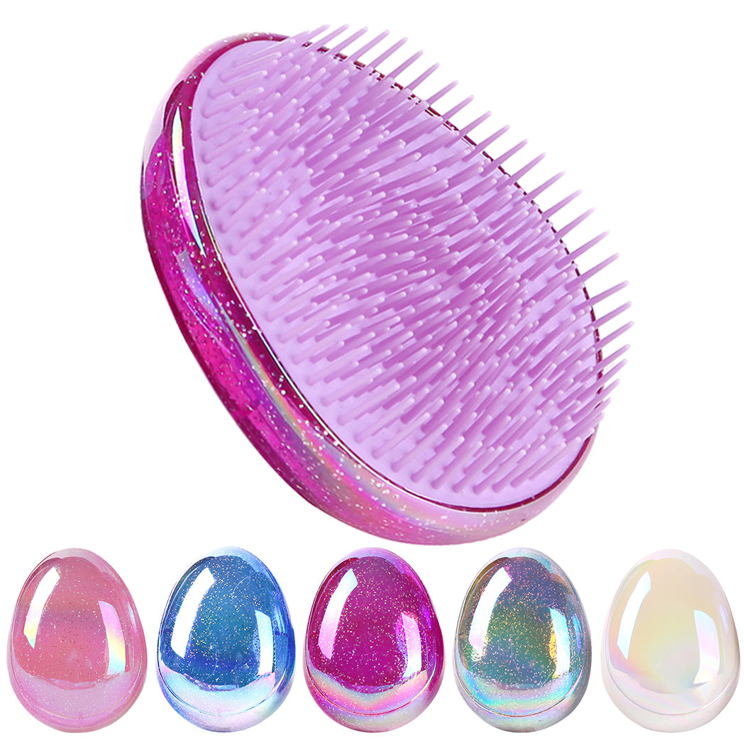 Best Hair Detangle Brush for Smooth and Shiny Hair Metallic Purple