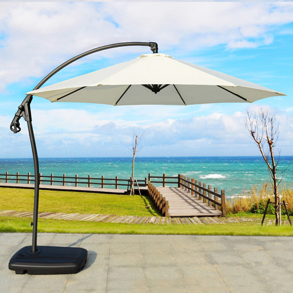 3m Heavy Duty Cantilever Outdoor Umbrella White