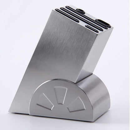 Premium Stainless Steel 7-Piece Knife Block Set for Professional Chefs