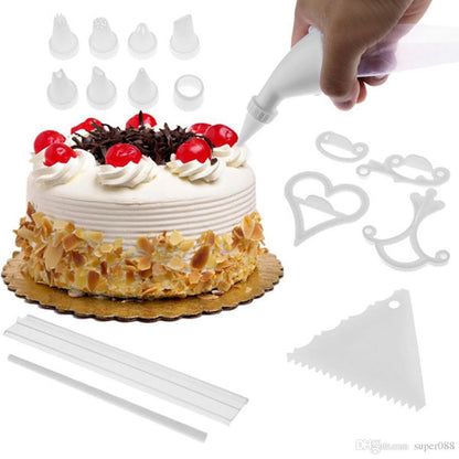 100 Pack Cake Decorating Tool Kit for Professional Bakers and Home Baking Enthusiasts