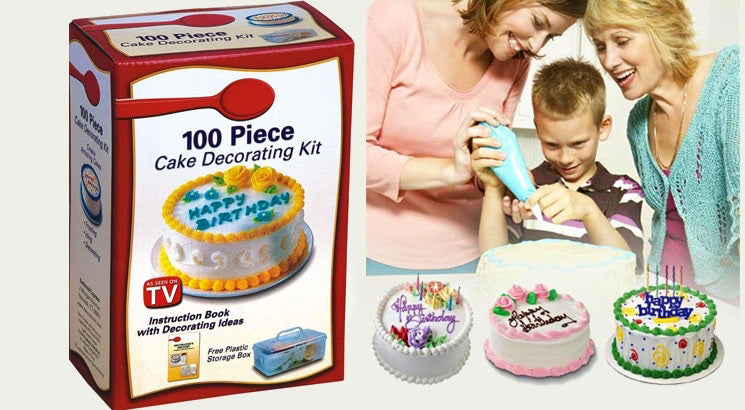 100 Pack Cake Decorating Tool Kit for Professional Bakers and Home Baking Enthusiasts