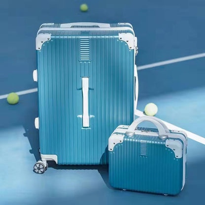 2-Piece Cabin Carry-On Luggage Set Sky Blue