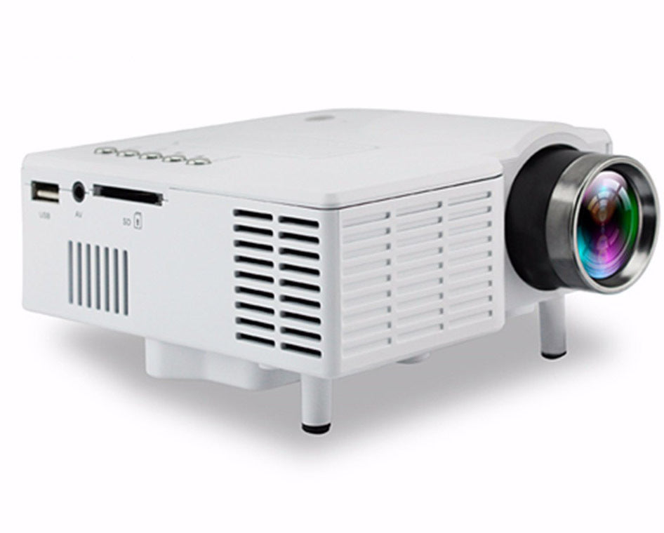 HD Mini LED Portable Projector for Home Theater and Outdoor Movies