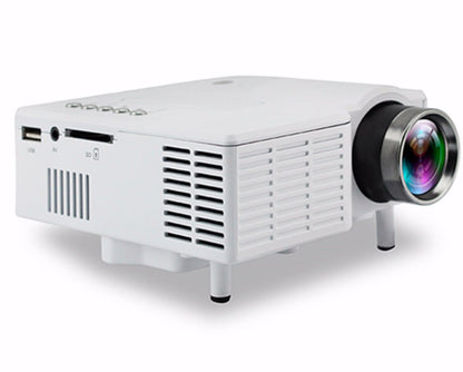 HD Mini LED Portable Projector for Home Theater and Outdoor Movies