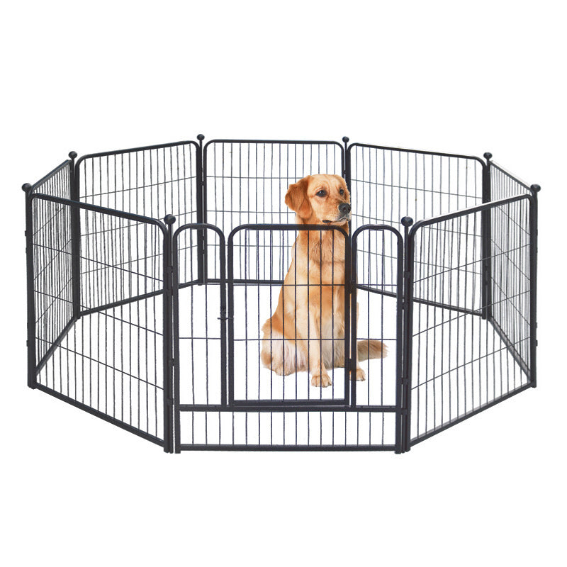 Premium 50x60 Heavy Duty Metal Dog Playpen Exercise Fence Cage for Pets