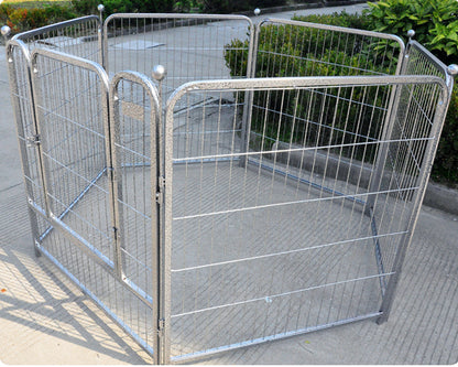 Premium 50x60 Heavy Duty Metal Dog Playpen Exercise Fence Cage for Pets