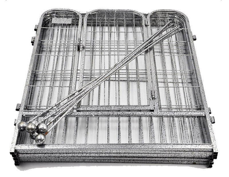 Premium 50x60 Heavy Duty Metal Dog Playpen Exercise Fence Cage for Pets