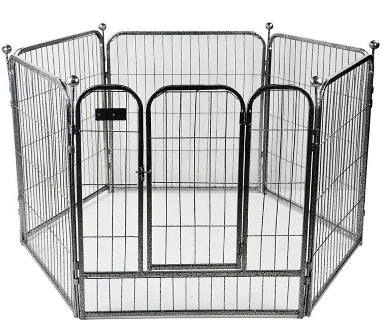 Premium 70x80 Heavy Duty Metal Dog Playpen Pet Exercise Fence Enclosure Cage