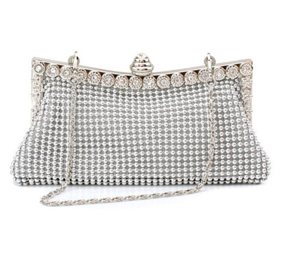 Elegant Rhinestone Evening Clutch Bag for Ladies Events