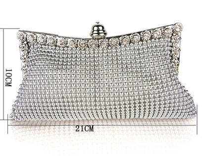 Elegant Rhinestone Evening Clutch Bag for Ladies Events