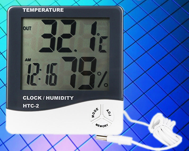 Advanced Indoor Outdoor Weather Station Clock for Accurate Forecasting