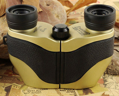 Compact Binoculars with LED Light for Night Vision and Outdoor Adventures