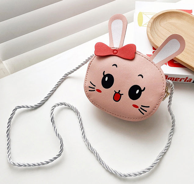 Adorable Girls Cute Bunny Rabbit Crossbody Bag for Kids