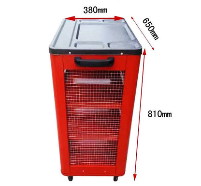 Heavy Duty Lockable Toolbox Cabinet Tool Trolley for Garage and Workshop