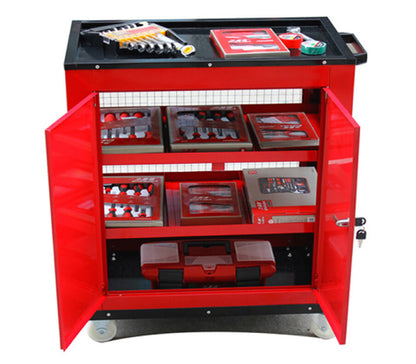 Heavy Duty Lockable Toolbox Cabinet Tool Trolley for Garage and Workshop