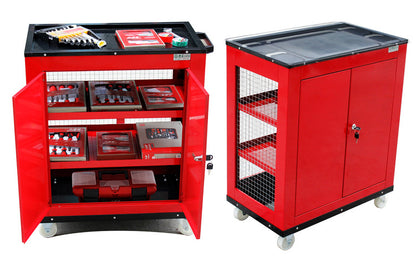 Heavy Duty Lockable Toolbox Cabinet Tool Trolley for Garage and Workshop