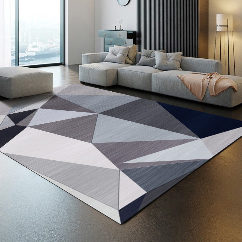 160 x 120 Area Rug Easy-Clean Comfort Carpet Mat Modern Design