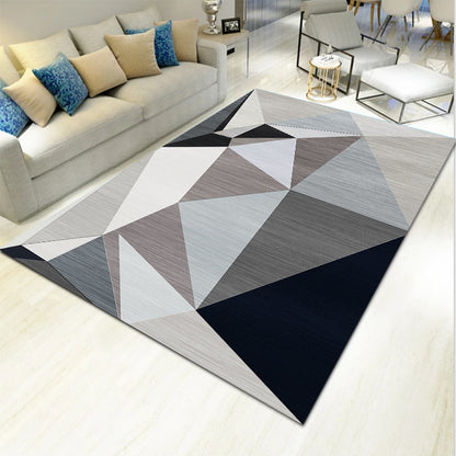 Large 230 x 160 Rug Stylish Design Easy-Care Carpet Mat