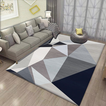 Large 230 x 160 Rug Stylish Design Easy-Care Carpet Mat