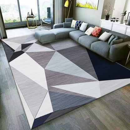 Large 230 x 160 Rug Stylish Design Easy-Care Carpet Mat