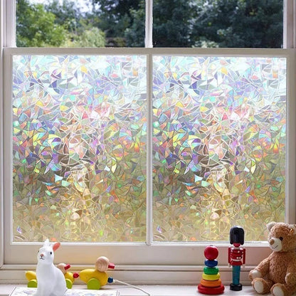 200cm x 45cm Frosted Glass Privacy Window Film Static Cling Vinyl Sticker