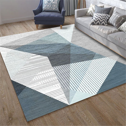 160 x 120 Modern Rug Stylish Design Easy-Clean Comfort Carpet Mat