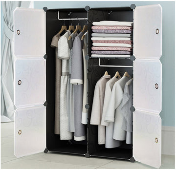 Modular Cube Storage Wardrobe Closet Organizer for Home and Office