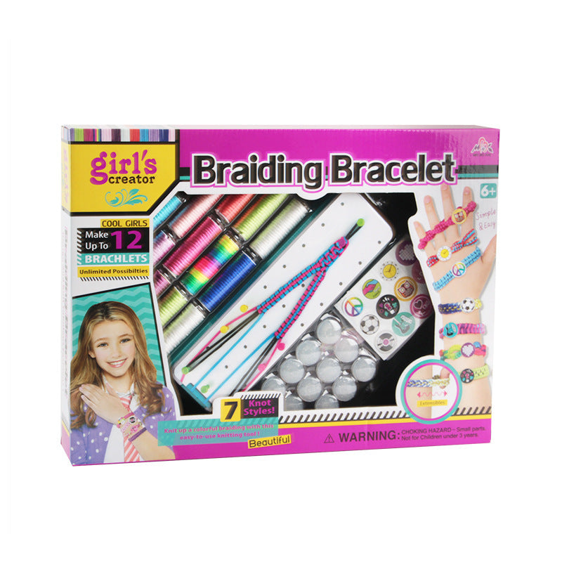 DIY Friendship Bracelet Making Kit for Kids and Teens