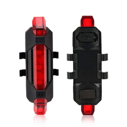 USB Rechargeable LED Bike Tail Light for Enhanced Cycling Safety