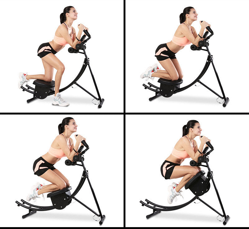 Ab Strength Training Coaster Abdominal Exercise Machine for Core Workout Fitness