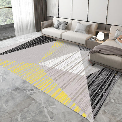 230 x 160 Modern Rug Stylish Design Easy-Care Carpet Mat