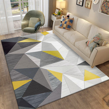 Large 230 x 160 Modern Designer Rug Easy-Clean Comfort Carpet Mat