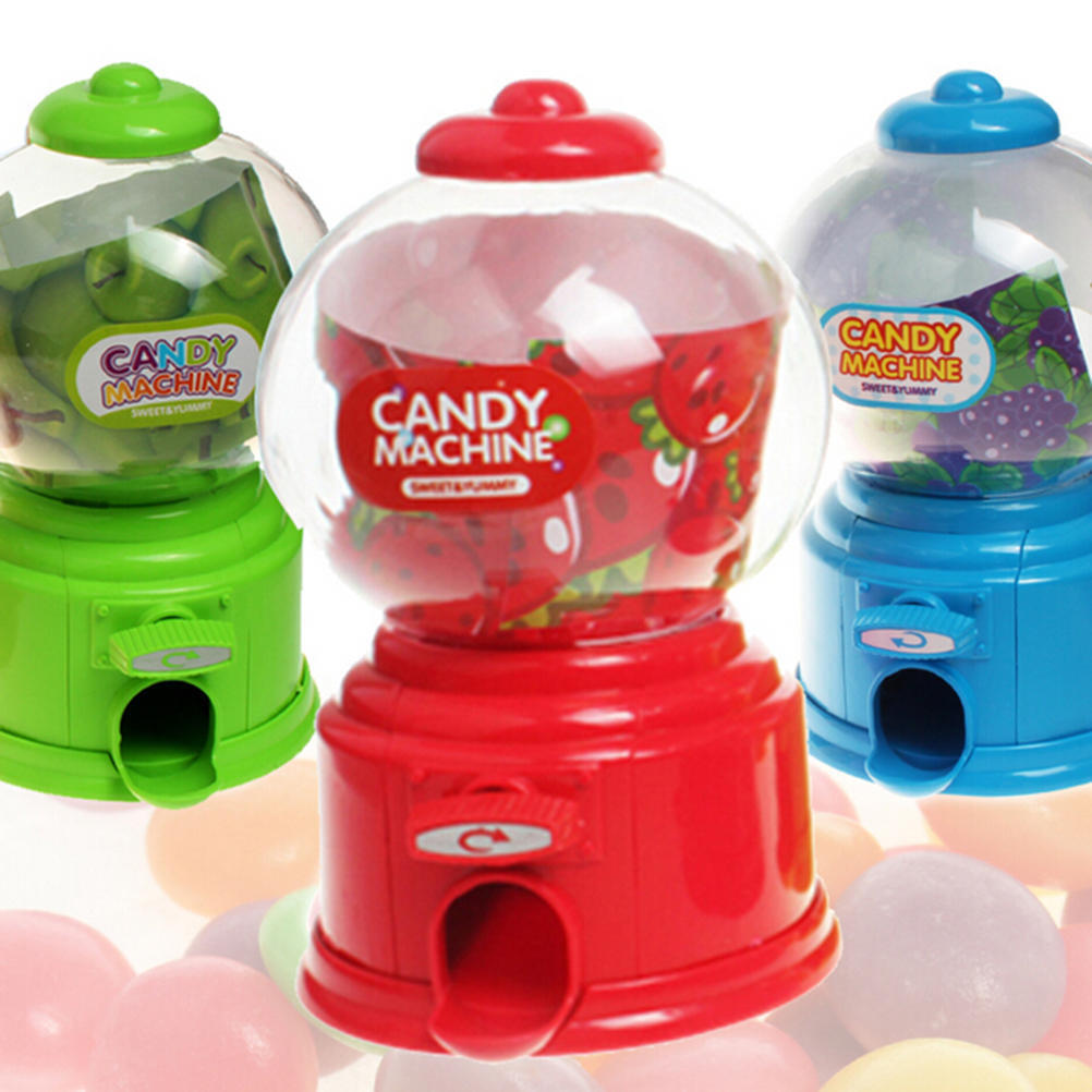 Mini Candy Machine Gumball Dispenser Toy for Kids Fun and Sweet Treats