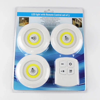 3 Pack Touch Control Night Light Lamp with One Click Remote for Bedroom Decor